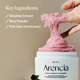 ARENCIA - Fresh Rosehip Rice Mochi Cleanser - 120gr
