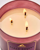 Bath & Body Works VELA AROMÁTICA 3 MECHAS BLACK CHERRY MERLOT