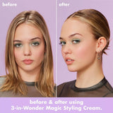 ELF 3-IN-WONDER MAGIC STYLING CREAM WAND - SUAVIZA FRIZZ + CABELLOS SUELTOS
