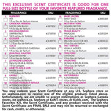 PREORDEN-Sephora Favorites 
Holiday Perfume Sampler Set w/ Redeemable Voucher