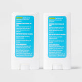 Kid's Sport Sunscreen Stick - SPF 55 - 0.47oz/2pk - up&up Whole Body, Scented protector solar