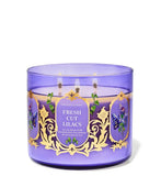 Bath & Body Works VELA AROMÁTICA 3 MECHAS Fresh Cut Lilacs
