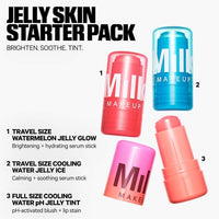 PREORDEN MILK MAKEUP Jelly Skin Starter Pack Skincare + Tint Trio