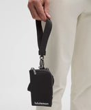 Muñequera Lululemon grande negra