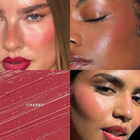 PREORDEN Refy Cream Blush Duo with Duo Face Brush Gift Set