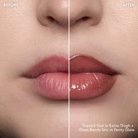 PREORDEN-Fenty Beauty by Rihanna 
Glow'n Extra 2-Piece Lip Set