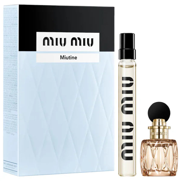 Set de regalo dúo de perfumes Mini Miutine Eau De Parfum miu miu