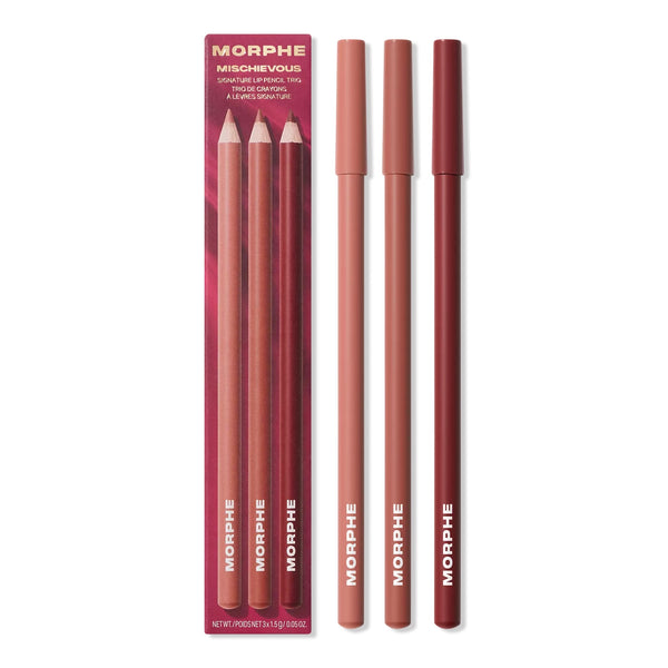 PREORDEN Morphe Mischievous Signature Lip Pencil Trio