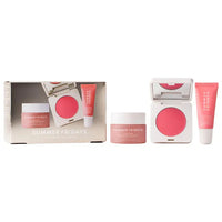 PREORDEN Summer Fridays The Dewy Pink Set with mini Lip Butter Balm in Pink Sugar