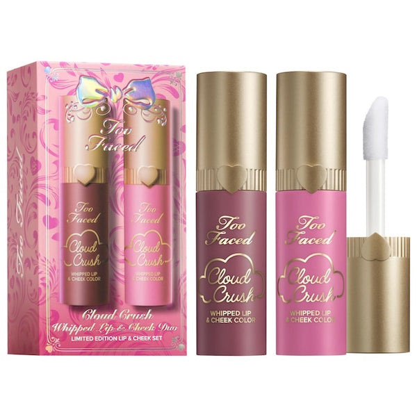 PREORDEN Too Faced Cloud Crush Whipped Lip & Cheek Duo Makeup Gift Set
