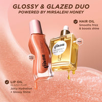 PREORDEN Gisou Glossy & Glazed Hair & Lip Oil Gift Set