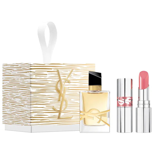 PREORDEN Yves Saint Laurent Mini Libre Eau de Parfum + Loveshine Lipstick Duo Gift Set