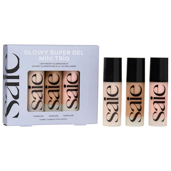 PREORDEN Saie Mini Glowy Super Gel Trio Gift Set