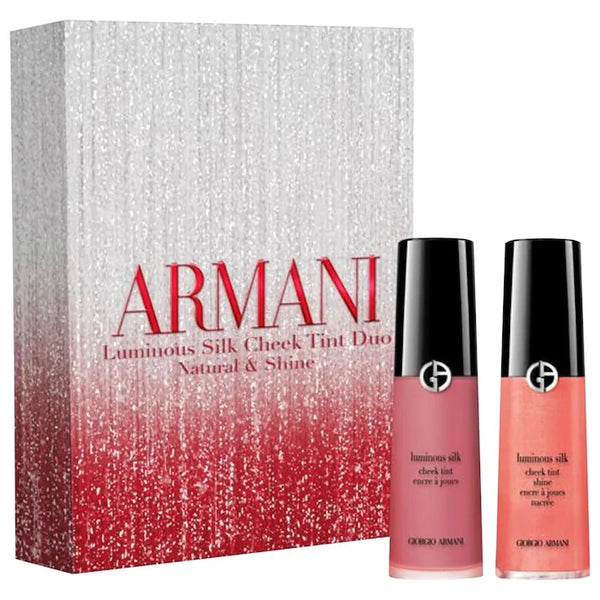 PREORDEN Armani Beauty Luminous Silk Cheek Tint Liquid Blush Duo Set