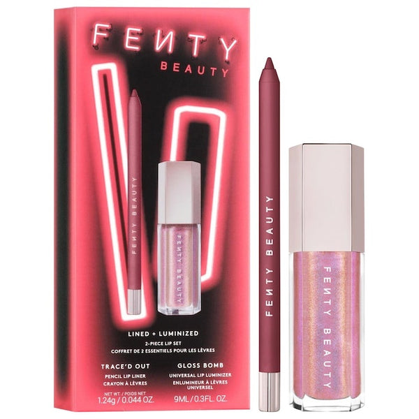 PREORDEN-Fenty Beauty by Rihanna Lined + Luminized 2-Piece Lip Set