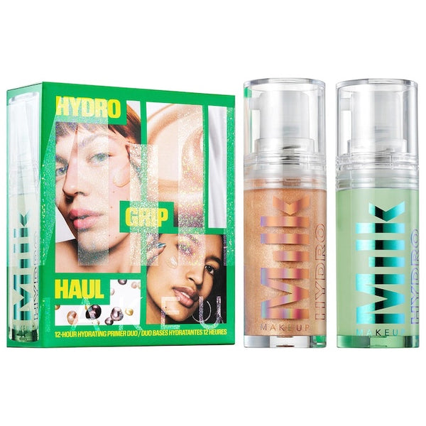 PREORDEN MILK MAKEUP Hydro Grip Haul Travel-Size Primer Duo