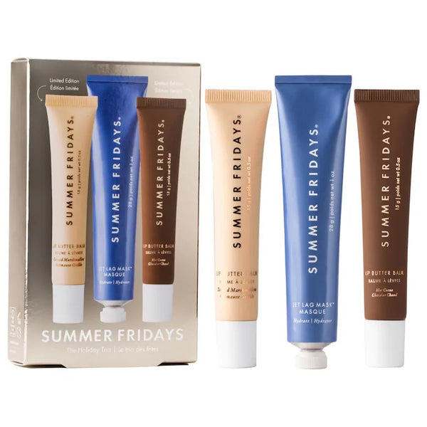 PREORDEN Summer Fridays The Holiday Trio Set with Lip Butter Balm in Hot Cocoa & Toasted Marshmallow