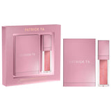 PREORDEN PATRICK TA 
Patrick's Glow and Gloss Set: Major Headlines Blush Duo and Lip Gloss Makeup Gift Set