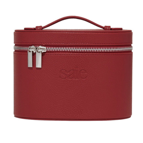 PREORDEN Saie Mini Vanity Case in Red