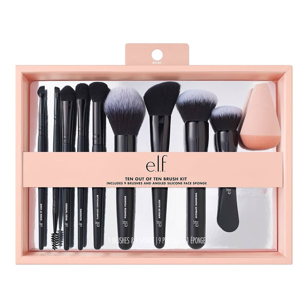 ELF set de brochas 10 piezas