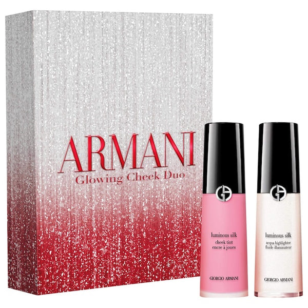 PREORDEN Armani Beauty Glowing Cheek Liquid Blush & Highlighter Gift Set
