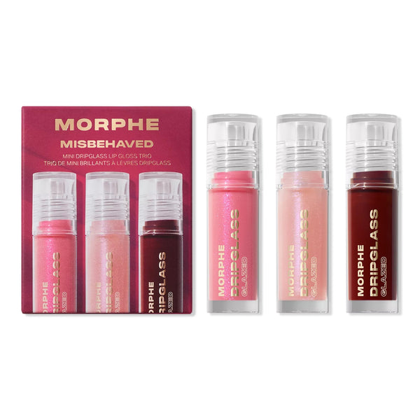 PREORDEN Morphe Misbehaved Mini Dripglass Lip Gloss Trio