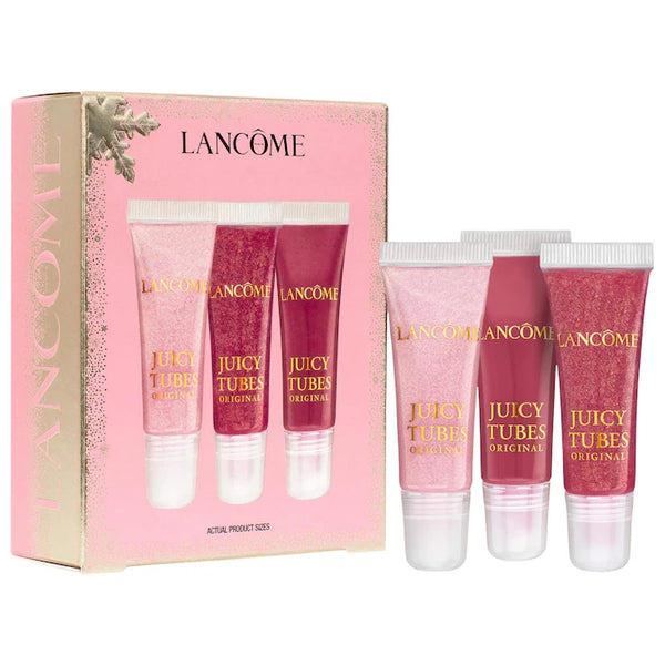 PREORDEN Lancôme 
Mini Juicy Tubes Lip Gloss Trio Gift Set