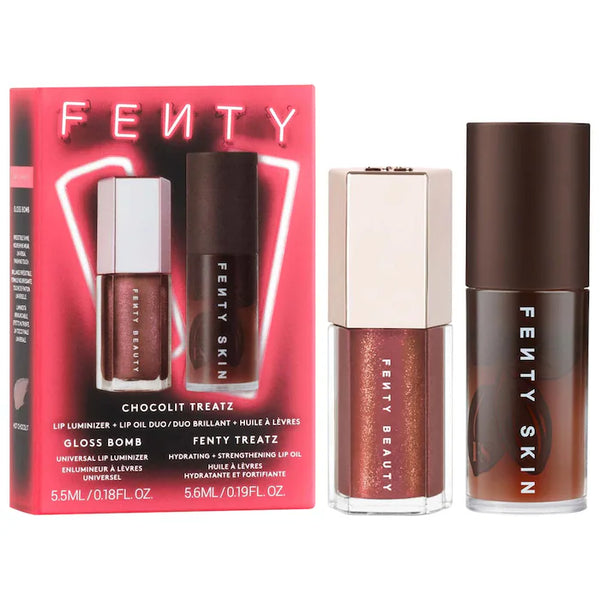 PREORDEN-Fenty Beauty by Rihanna 
Chocolit Treatz Lip Luminizer + Lip Oil Duo