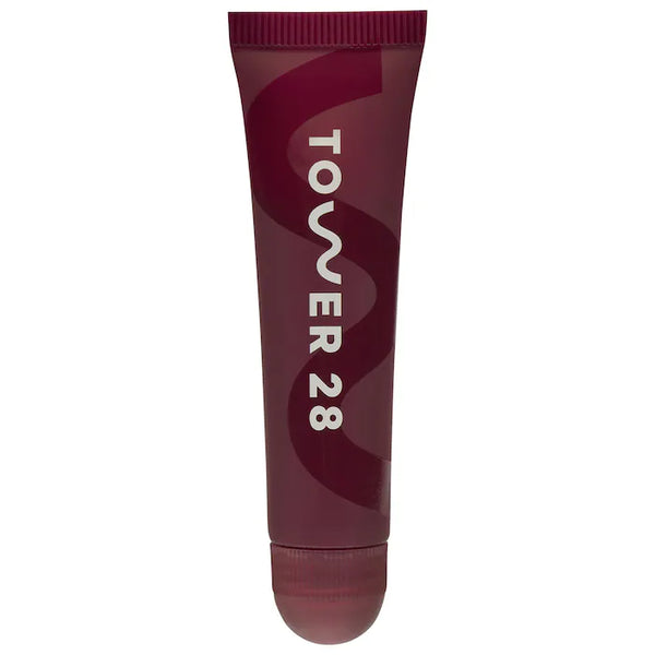 Tower 28 Hydrating Tinted Lip Treatment Balm tono ube Vanilla