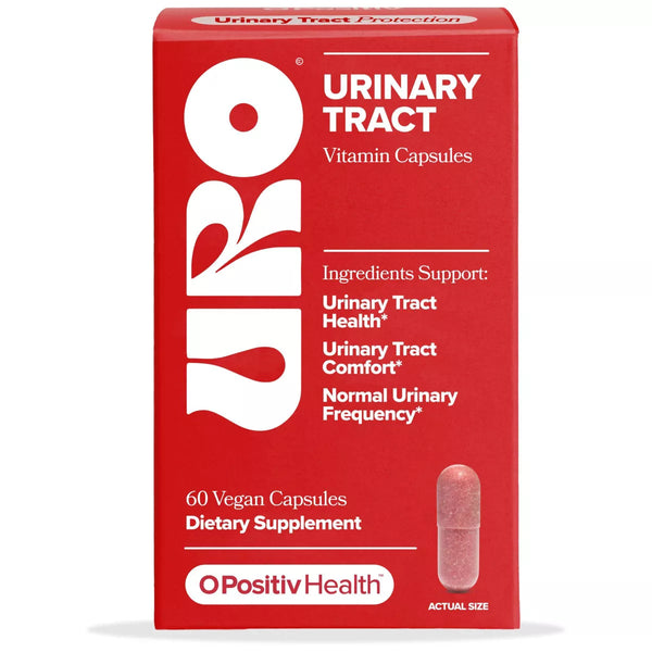 Cápsulas vitamínicas para el tracto urinario O Positiv URO para mujeres con arándano y D-manosa - 60 unidades