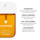 PREORDEN-Touchland  Limited Edition Power Mist Hydrating Hand Sanitizer Seasonal Trio Set