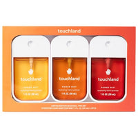 PREORDEN-Touchland  Limited Edition Power Mist Hydrating Hand Sanitizer Seasonal Trio Set