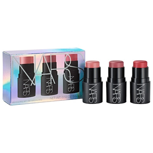 PREORDEN-NARS  Mini Multiple Soft Blur Blush Stick Set for Cheeks, Eyes, and Lips