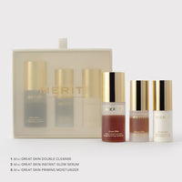 PREORDEN-MERIT  Mini Great Skin Skincare Essentials Gift Set