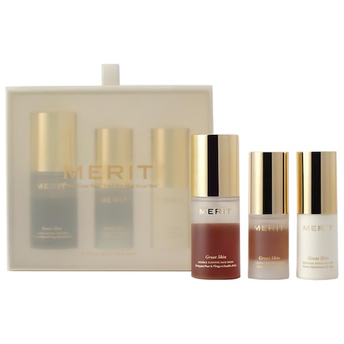PREORDEN-MERIT  Mini Great Skin Skincare Essentials Gift Set
